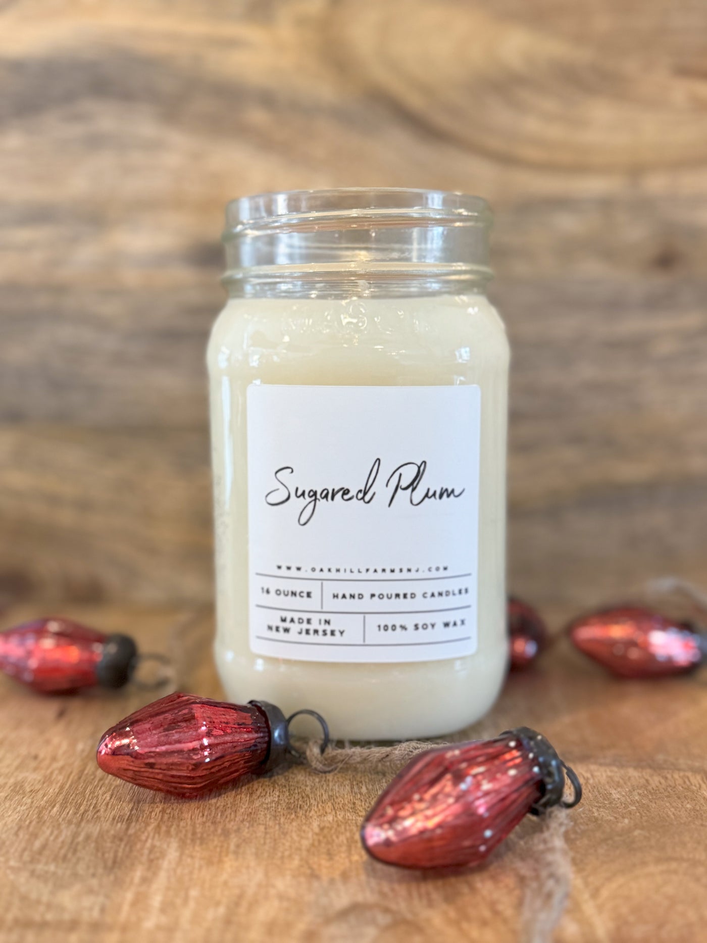 Sugared Plum - Soy Wax Candle