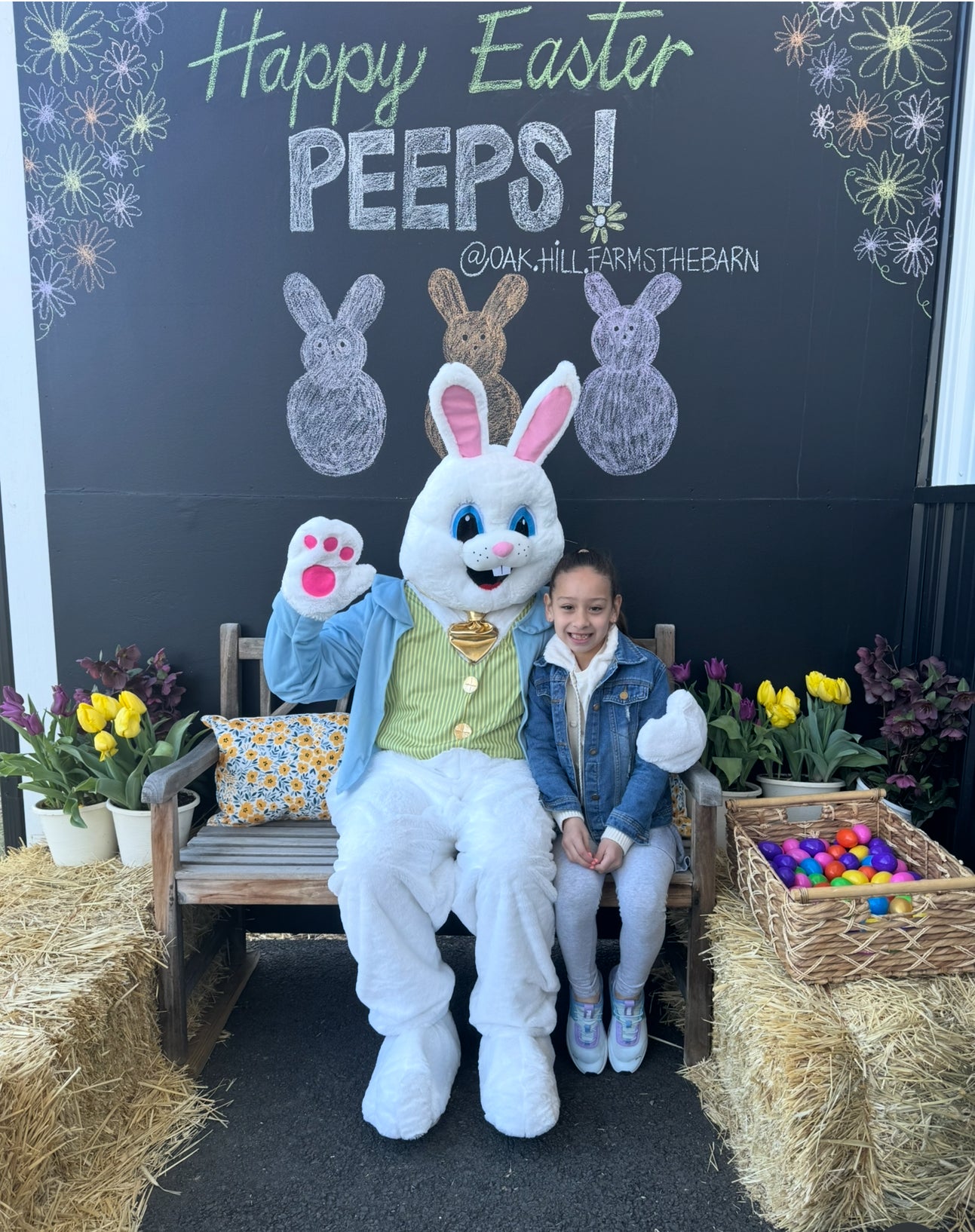 Easter Bunny - SATURDAY APRIL 19th – Oak Hill Farms