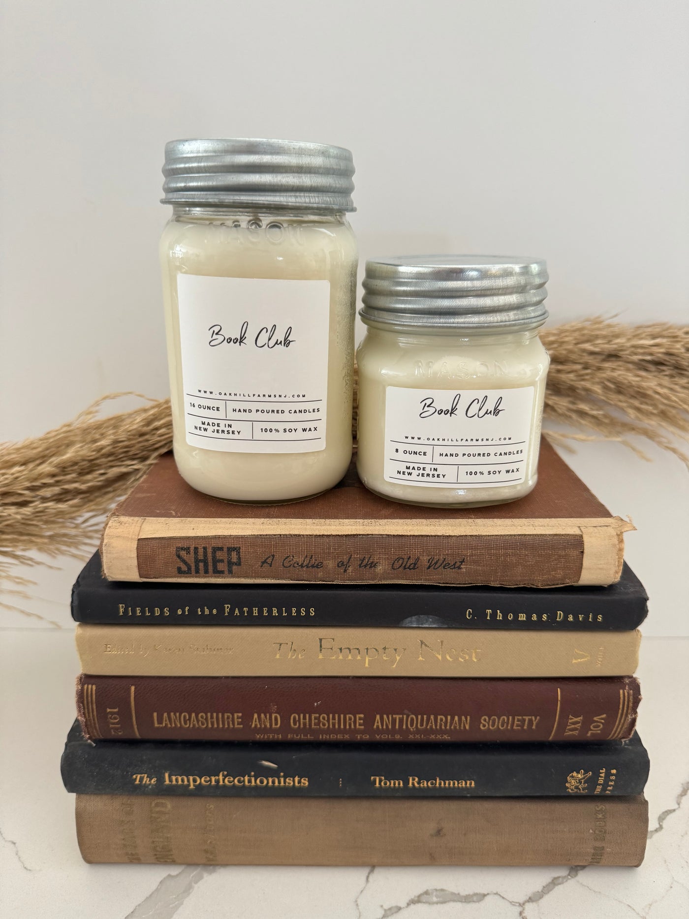 Book Club Soy Wax Candle