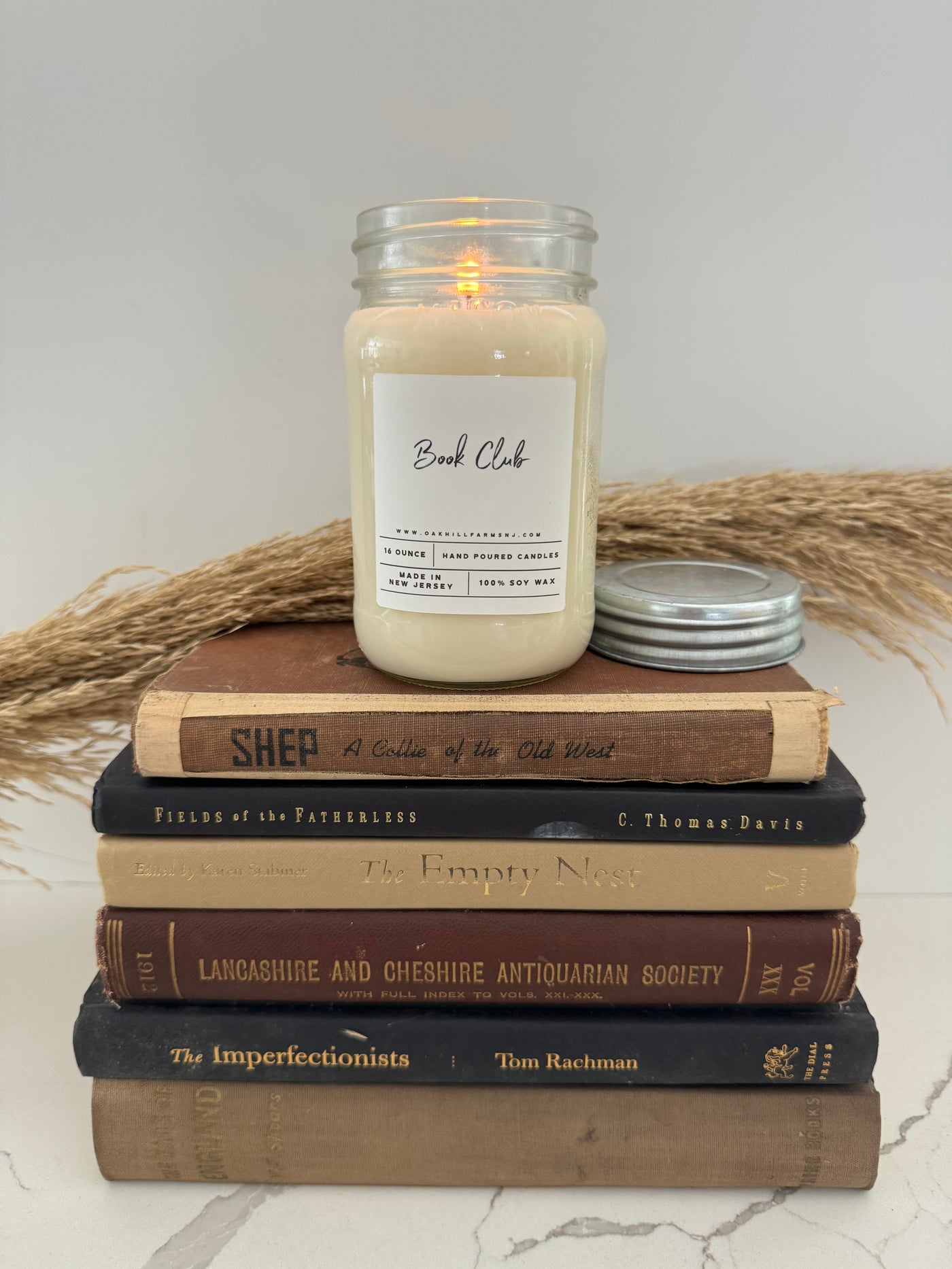 Book Club Soy Wax Candle