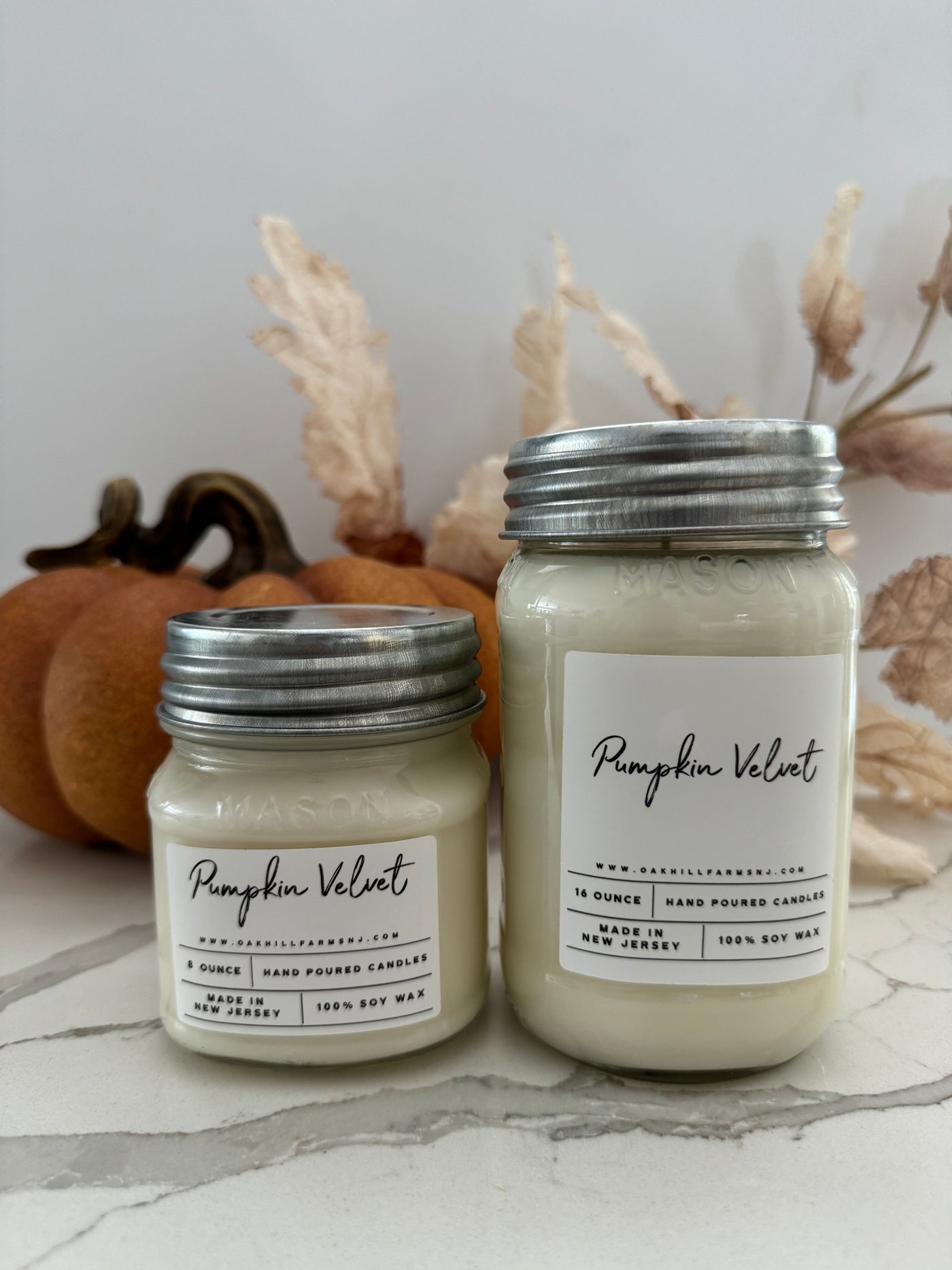 Pumpkin Velvet Soy Wax Candle