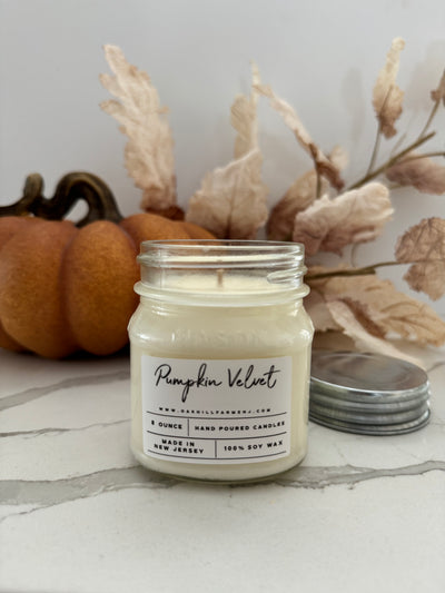 Pumpkin Velvet Soy Wax Candle