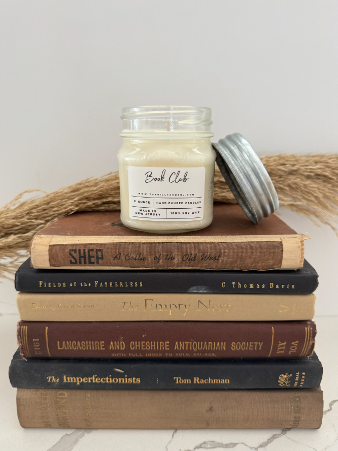 Book Club Soy Wax Candle