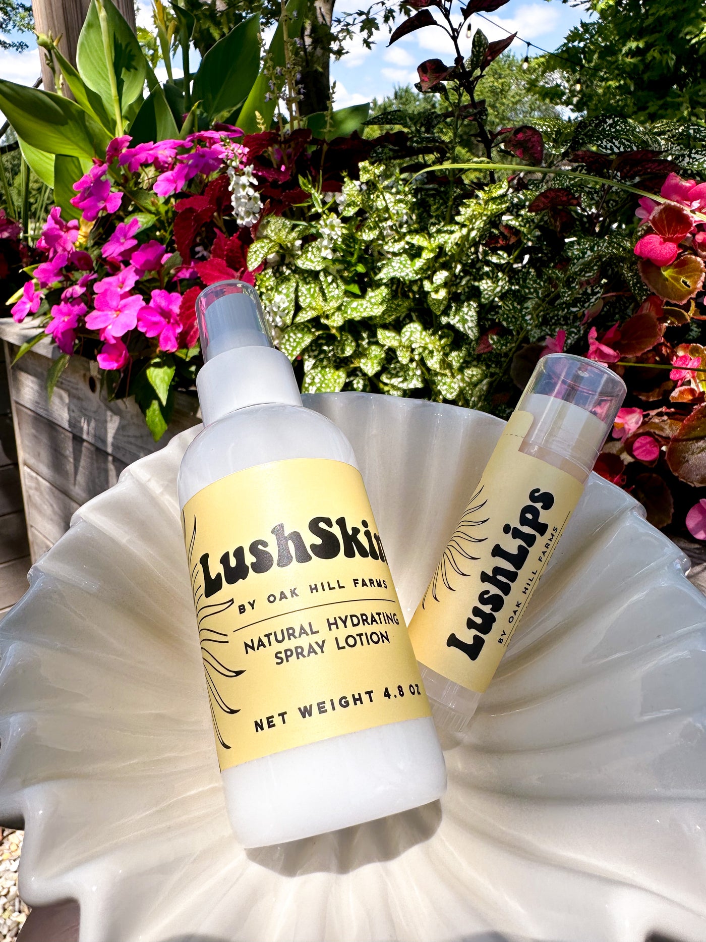 LushSkin - Natural Hydrating Spray Lotion