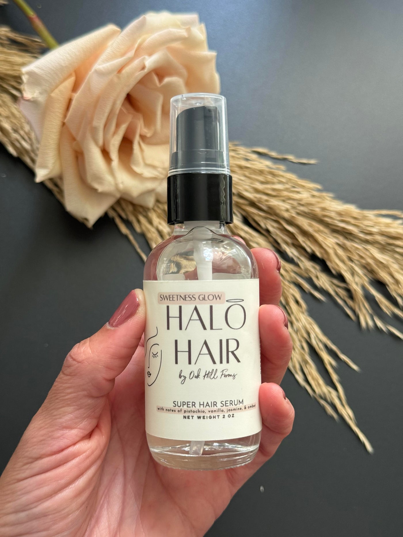 Halo Hair: Sweetness Glow Super Natural Hair Serum