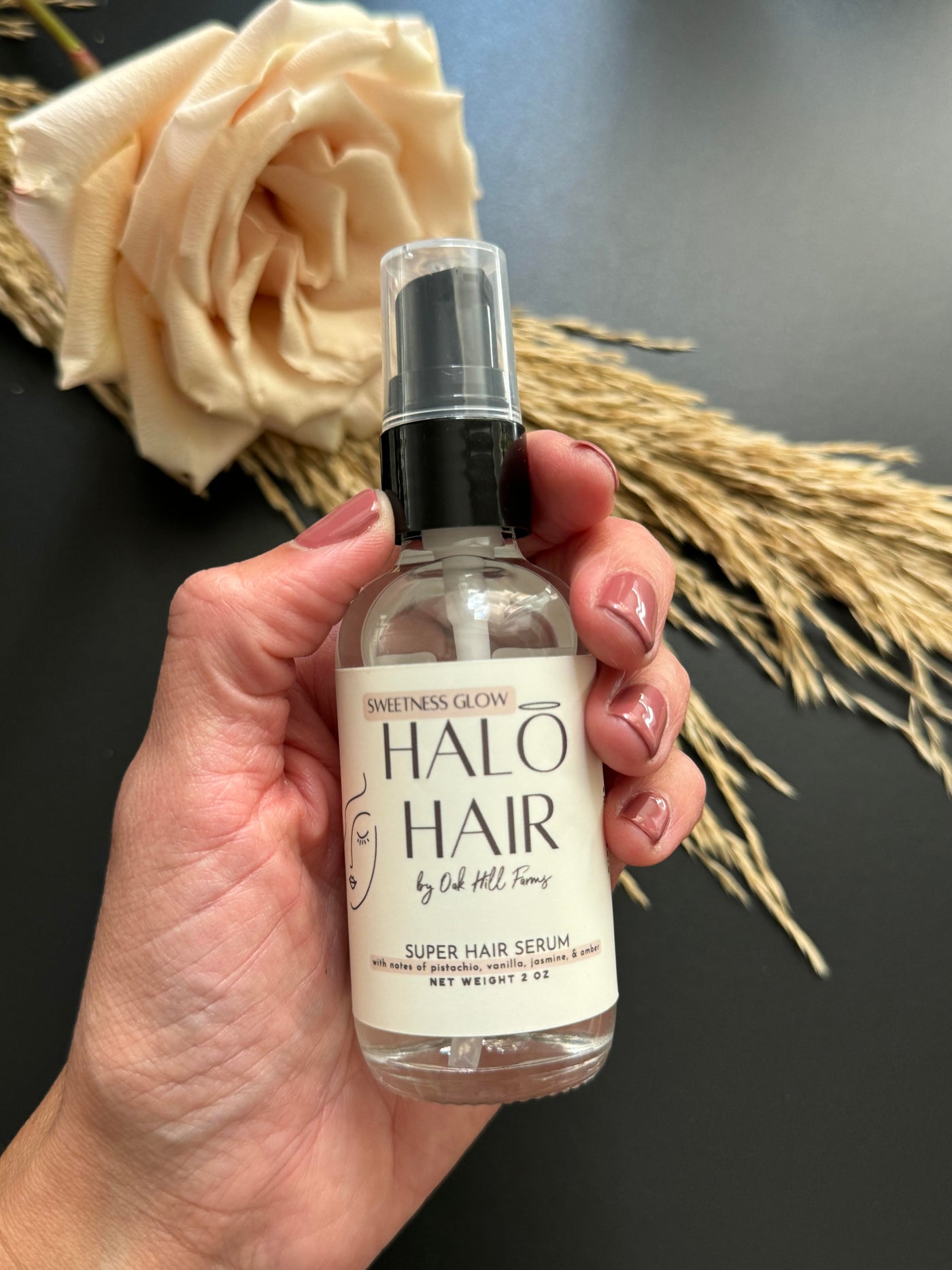 Halo Hair: Sweetness Glow Super Natural Hair Serum