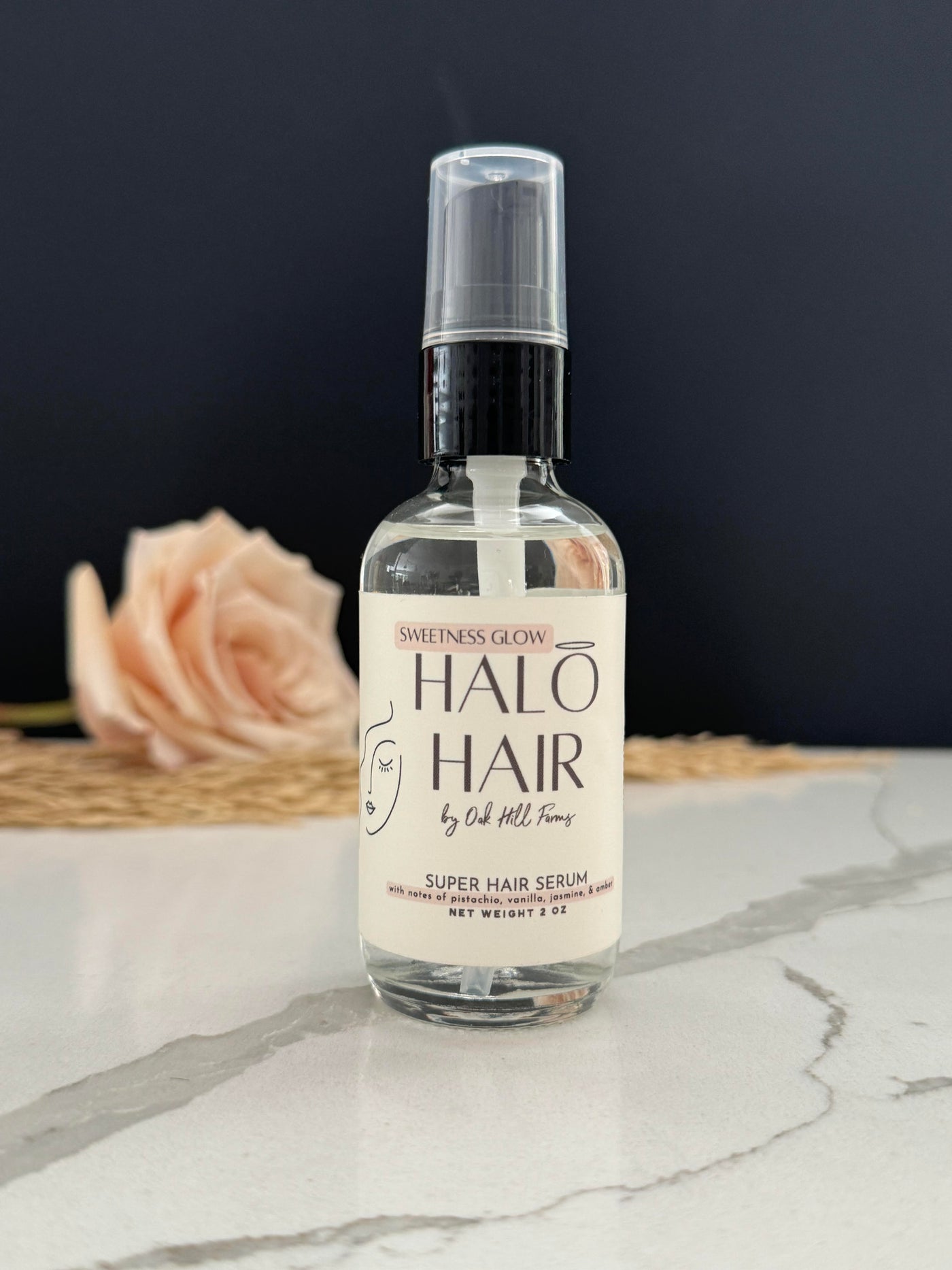 Halo Hair: Sweetness Glow Super Natural Hair Serum