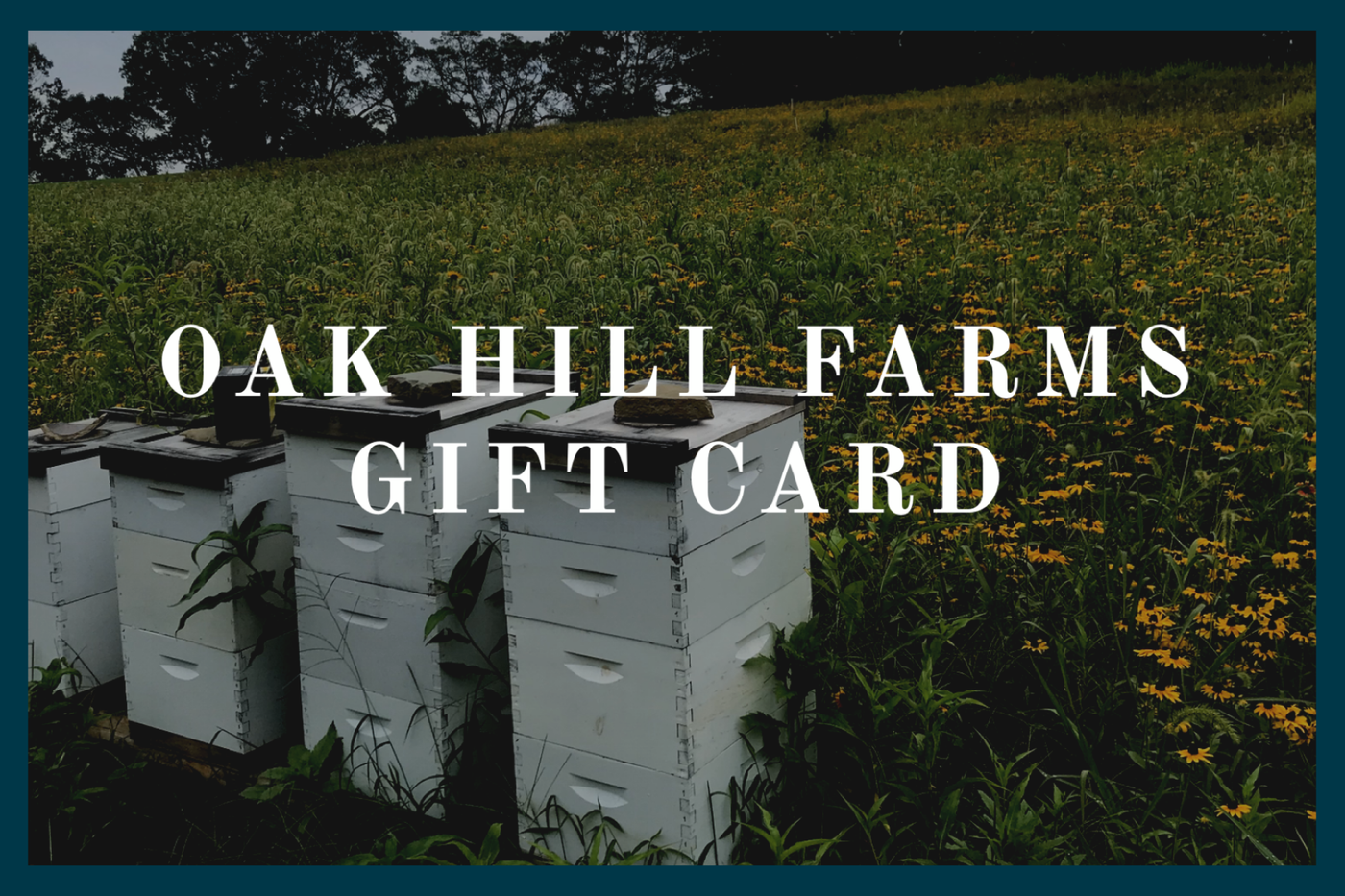 OAK HILL FARMS GIFT CARD - chose your amount